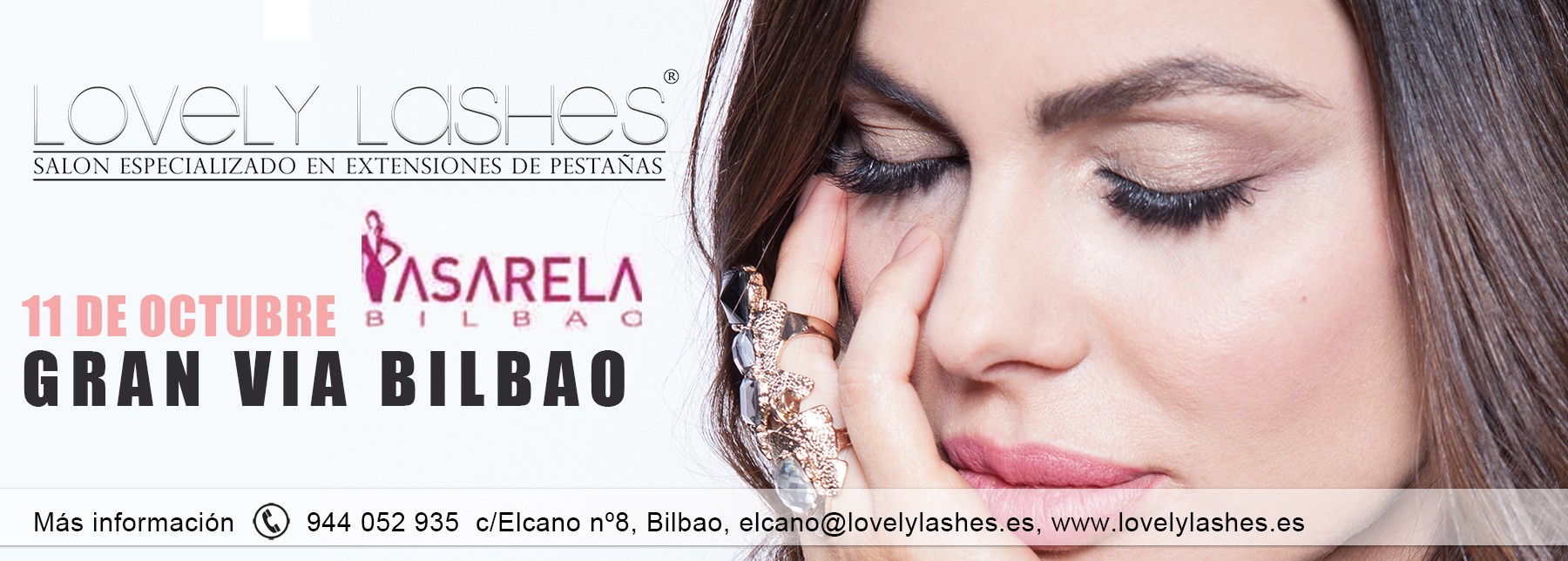 Lovely Lashes estará presente en la Pasarela Urbana de Bilbao